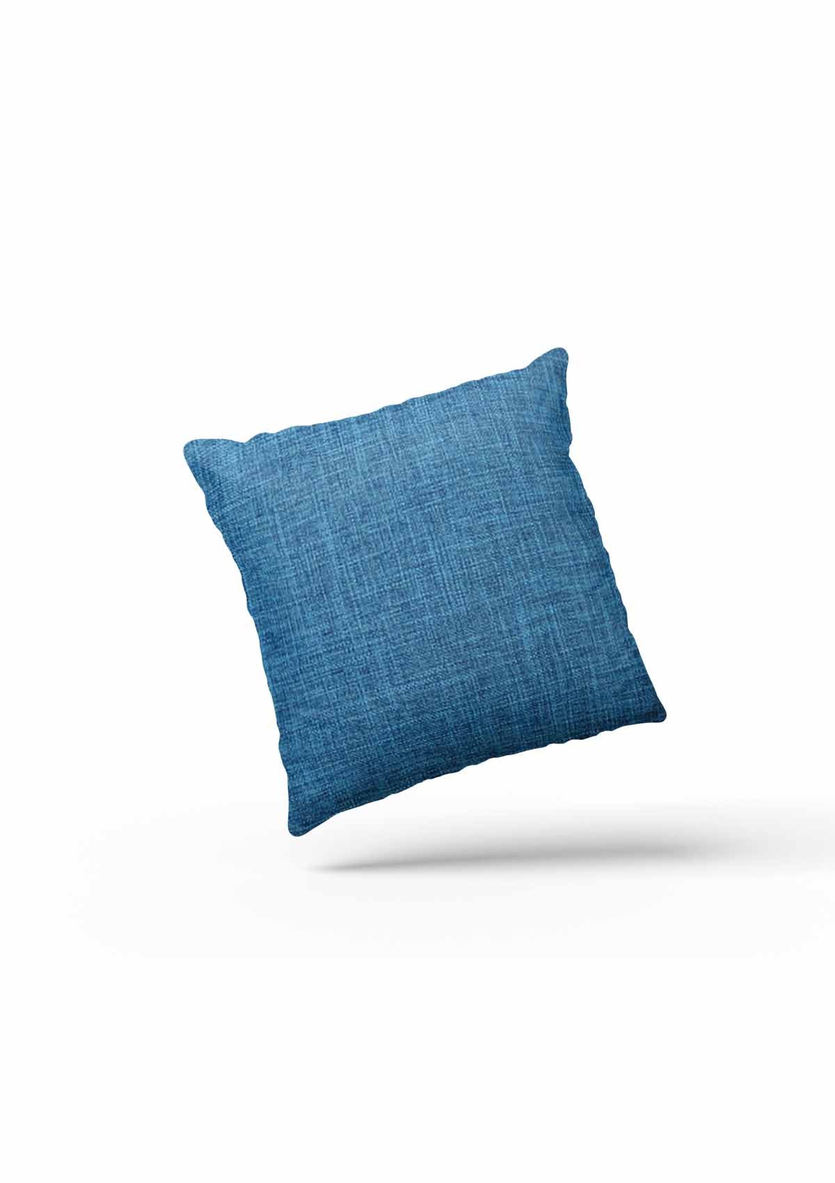 Blue Linen Cushion Covers