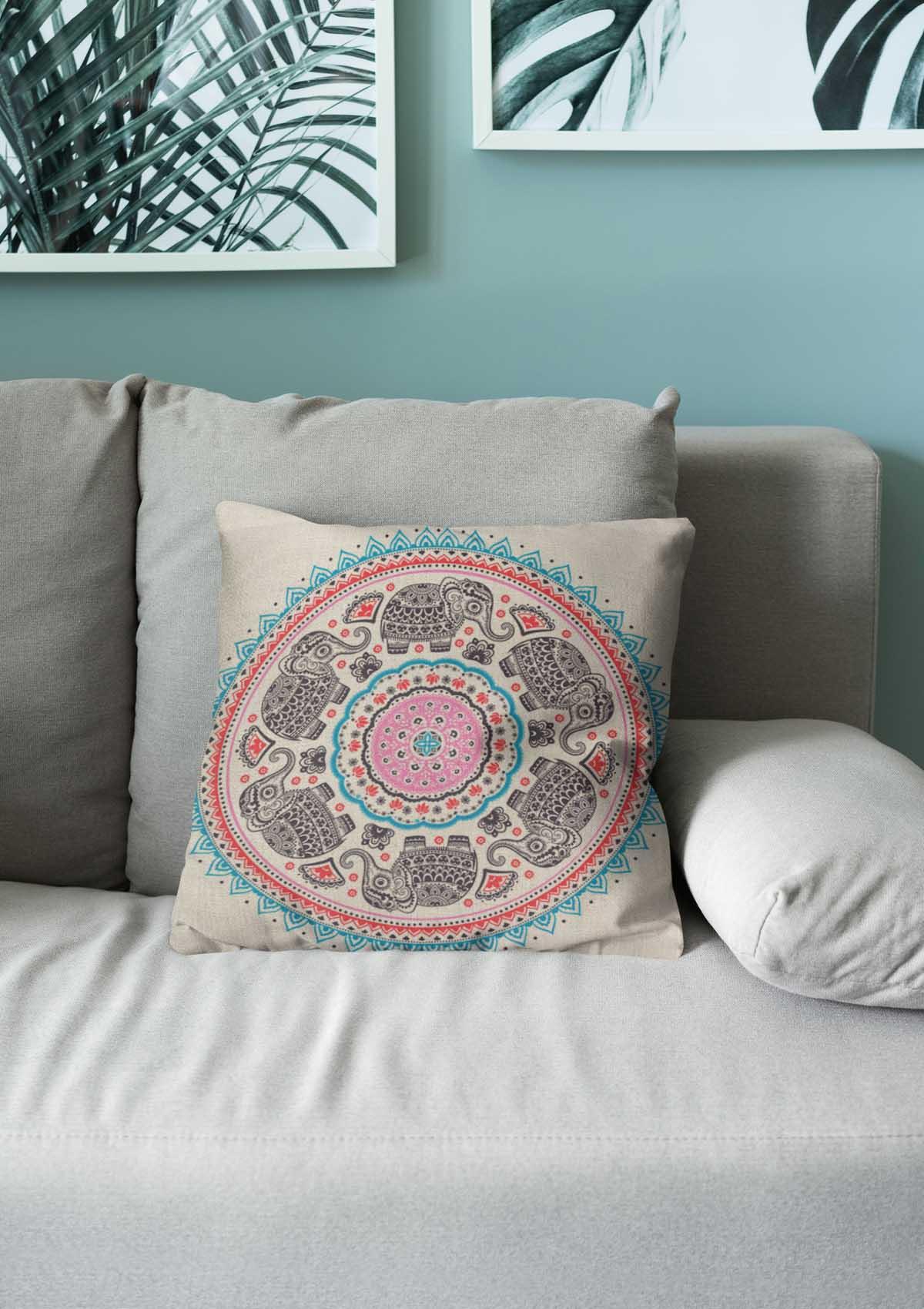 Bohemian Cushion Covers India | CoverMyCushion 45x45 / No thanks - cover only