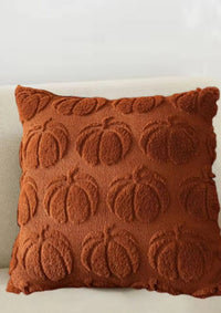 Thumbnail for Brown Pumpkin cushion cover | CoverMyCushion