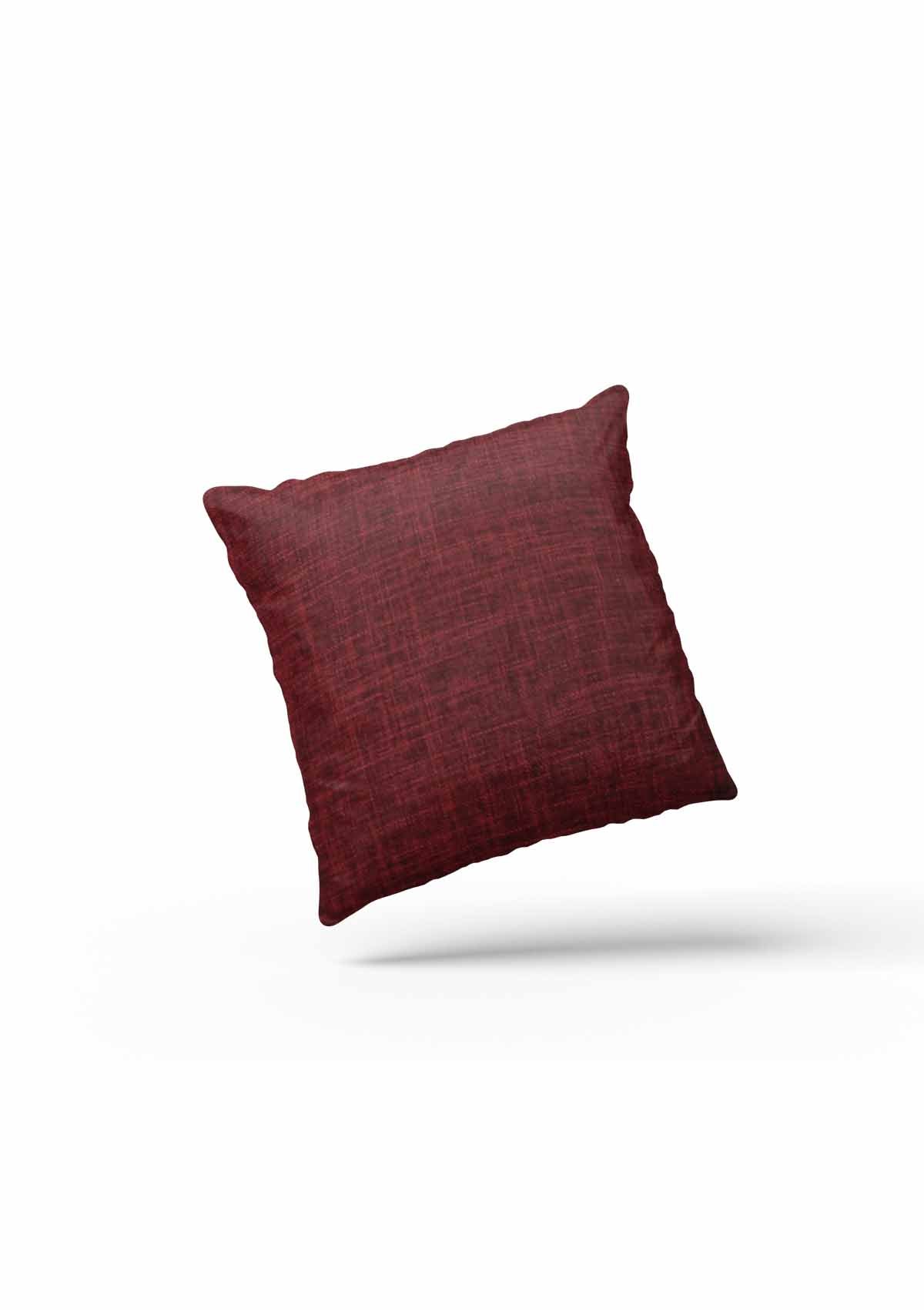 Red Linen Cushion Covers