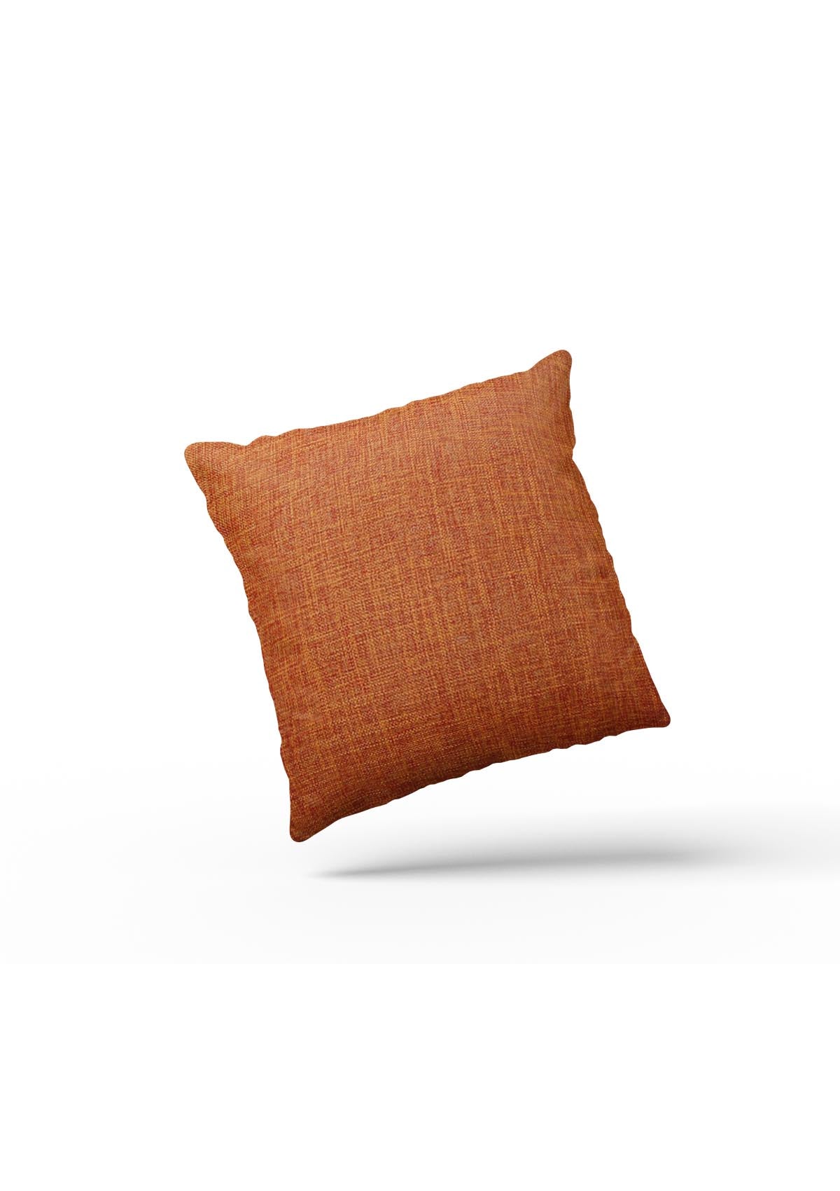 Burnt Orange Linen Cushion Covers | CovermyCushion 30x50cm / Orange / No thanks - cover only