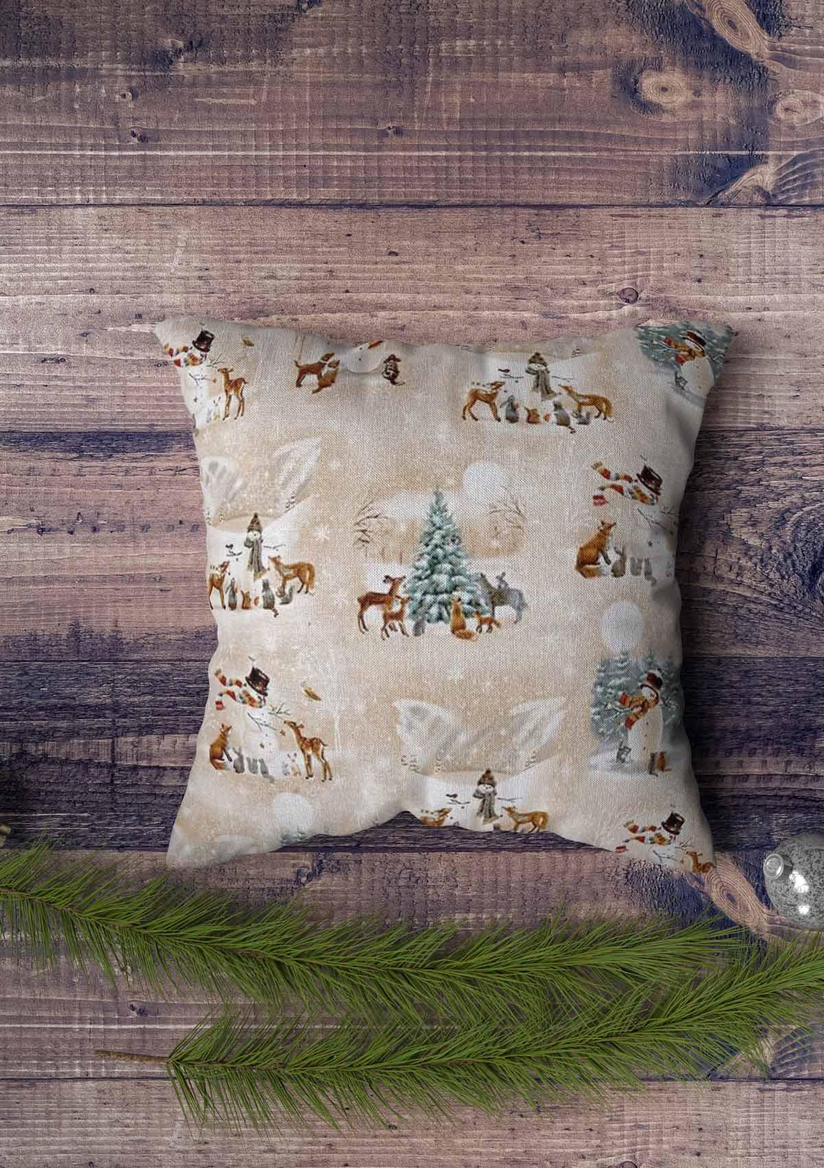 Christmas Cushion Covers Set of 4 | Festive Home Decor