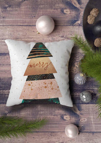 Thumbnail for Christmas Tree Cushion Cover | Festive Holiday Decor