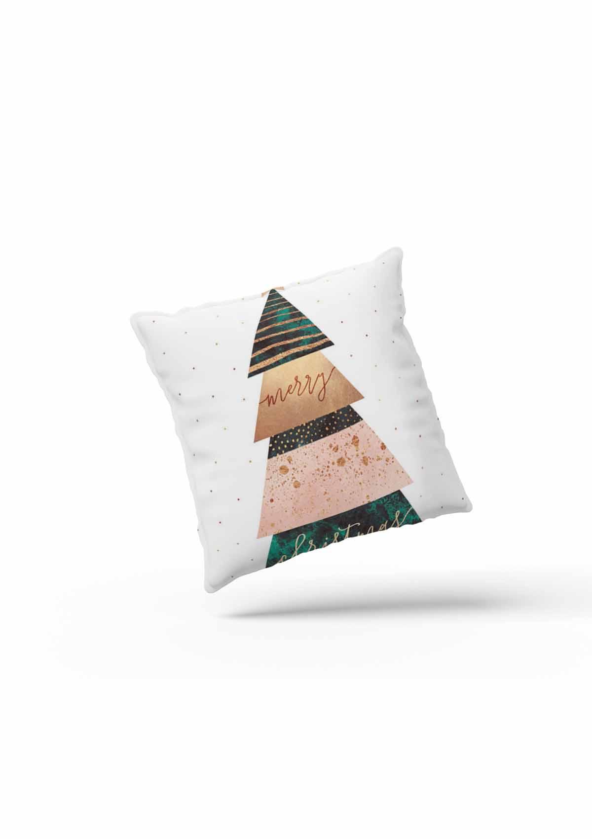 Christmas Tree Cushion Cover | Festive Holiday Decor 45x45 / No thanks - cover only