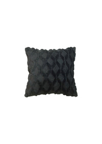 Thumbnail for Elegant Black Fluffy Cushion Covers | CovermyCushion