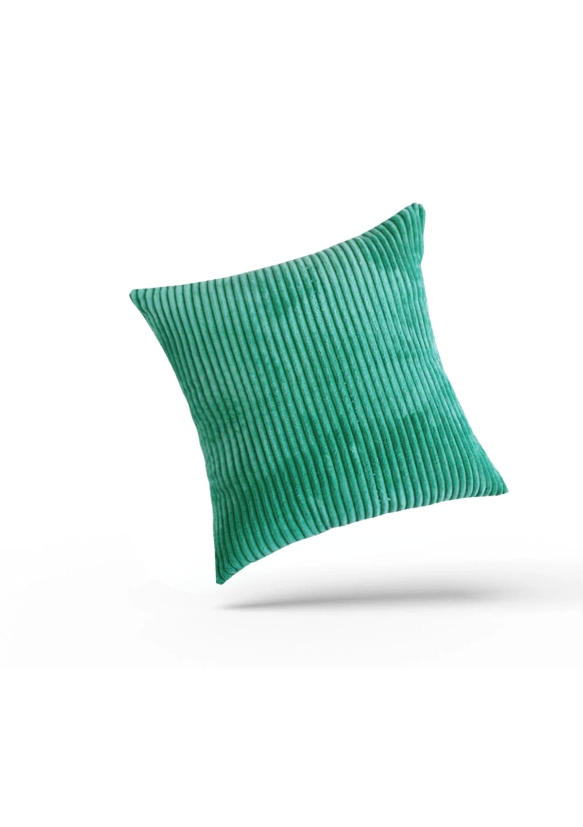 Emerald Corduroy Cushions | CoverMyCushion Emerald / 40x40cm / No thanks - cover only