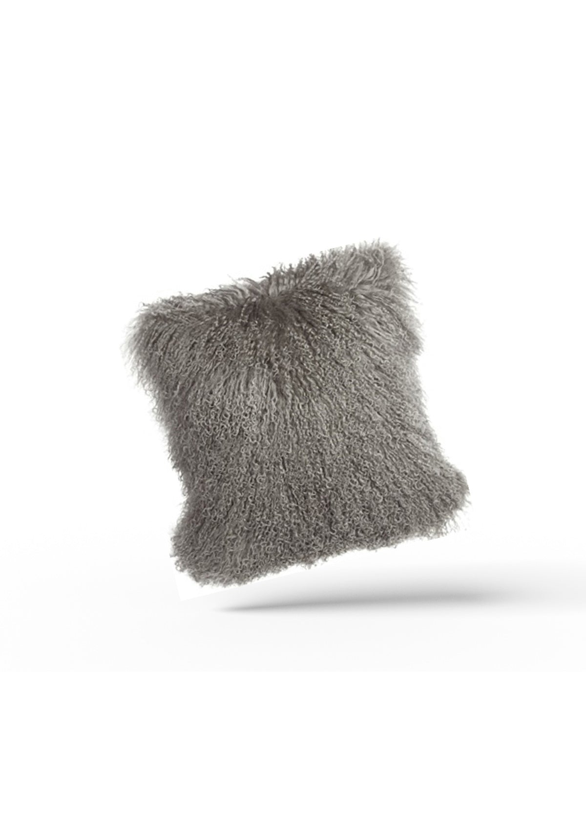 Grey Sheepskin Cushion Cover | CovermyCushion 30x50cm / Grey