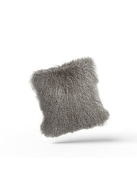 Thumbnail for Grey Sheepskin Cushion Cover | CovermyCushion 30x50cm / Grey