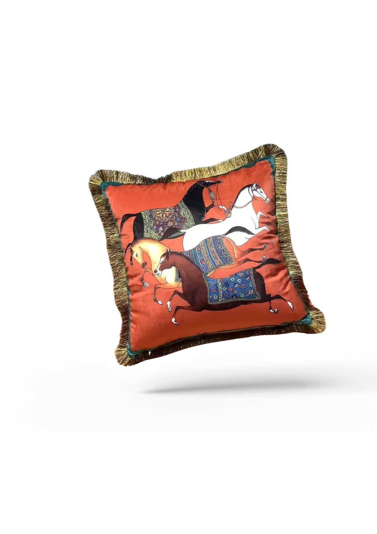 Horse Cushion Covers​ | CoverMyCushion 45x45cm / No thanks - cover only