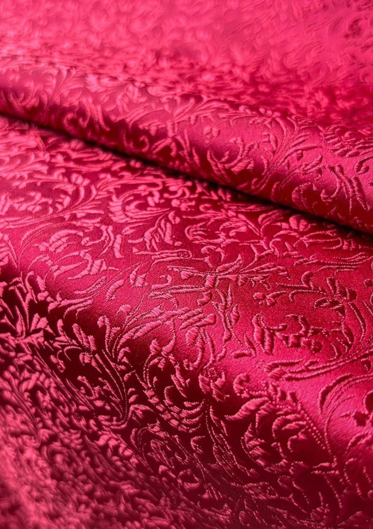 Jacquard Fabric Red​ | CovermyCushion Red / 50x75cm