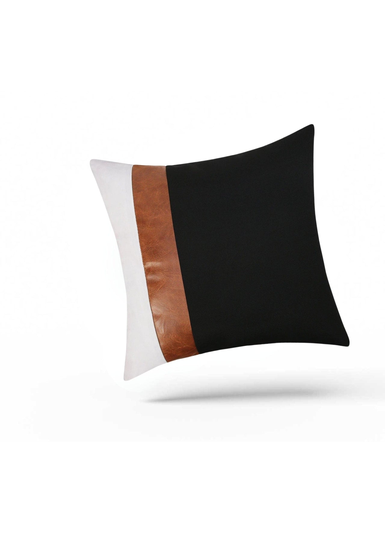 Leather Cushion Covers 45x45 | CoverMyCushion 45x45cm / No thanks - cover only