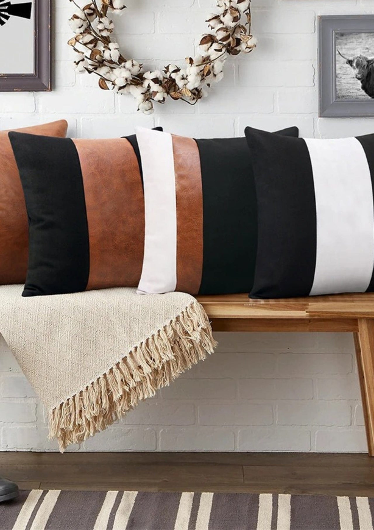 Leather Cushion Covers 45x45 | CoverMyCushion