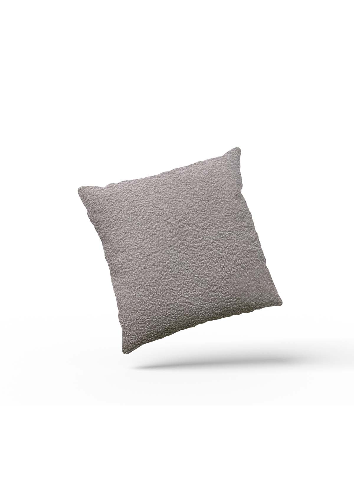 Grey Faux Fur Cushion Covers