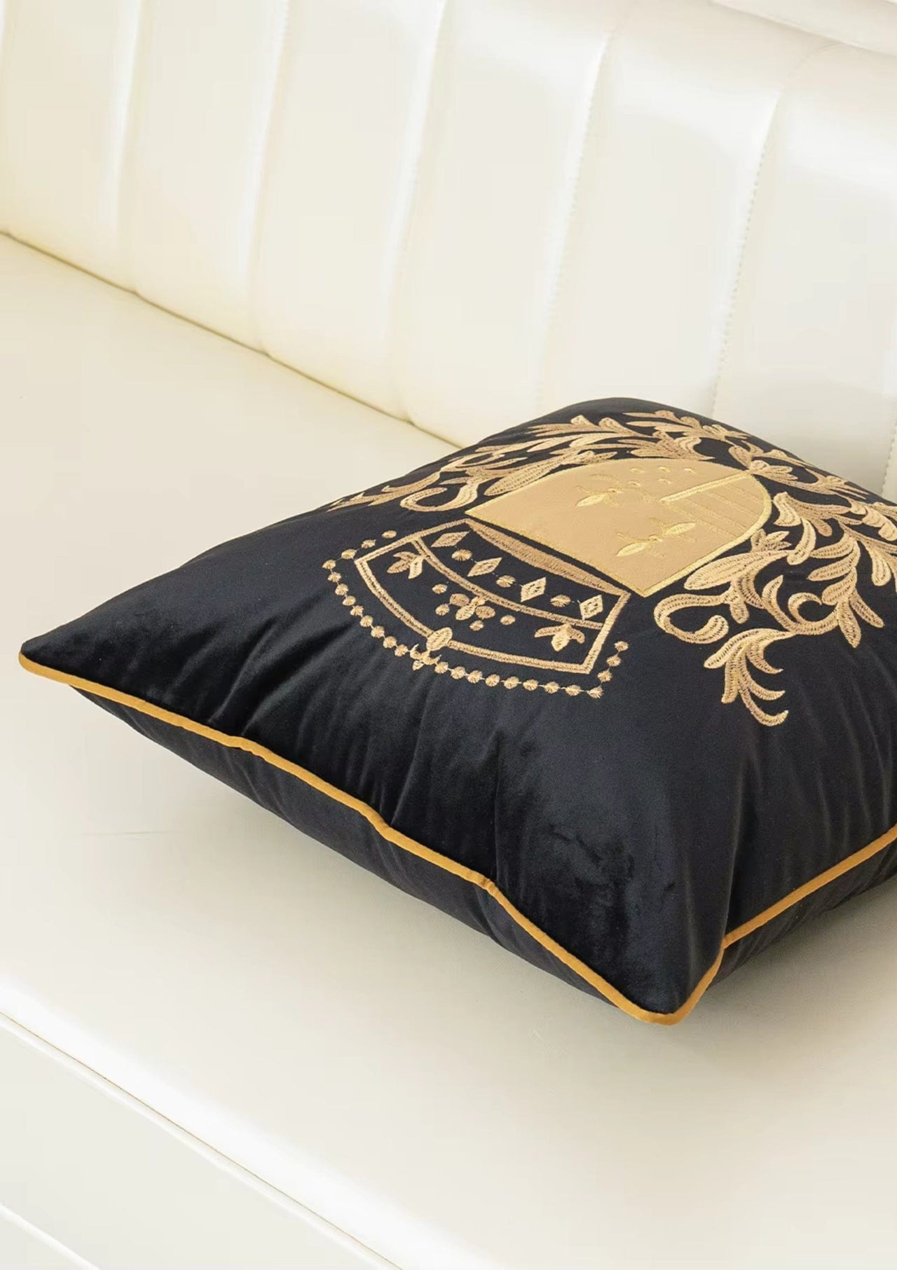 Luxury Black Cushion Cover Velvet | CoverMyCushion