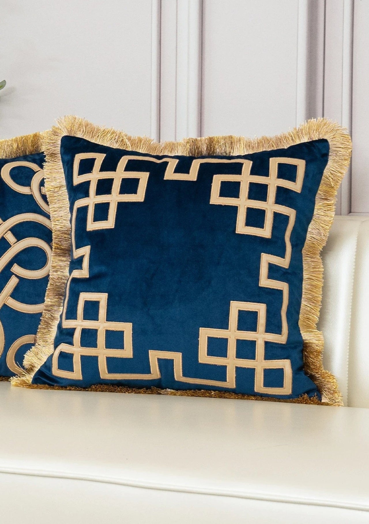 Luxury Cushion Covers Blue | CoverMyCushion