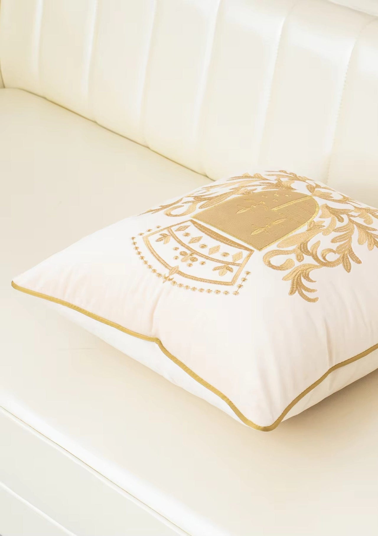 Luxury Embroidered Cushion Cover | CoverMyCushion