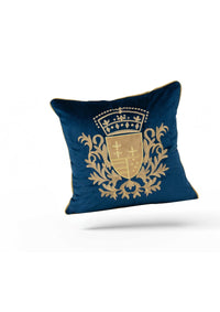 Thumbnail for Luxury Navy Blue Cushion Cover | CoverMyCushion 45x45cm / Navy blue / No thanks - cover only