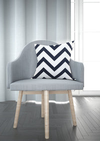 Thumbnail for Navy Stripe Cushion Covers | CoverMyCushion