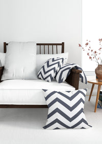 Thumbnail for Navy Stripe Cushion Covers | CoverMyCushion