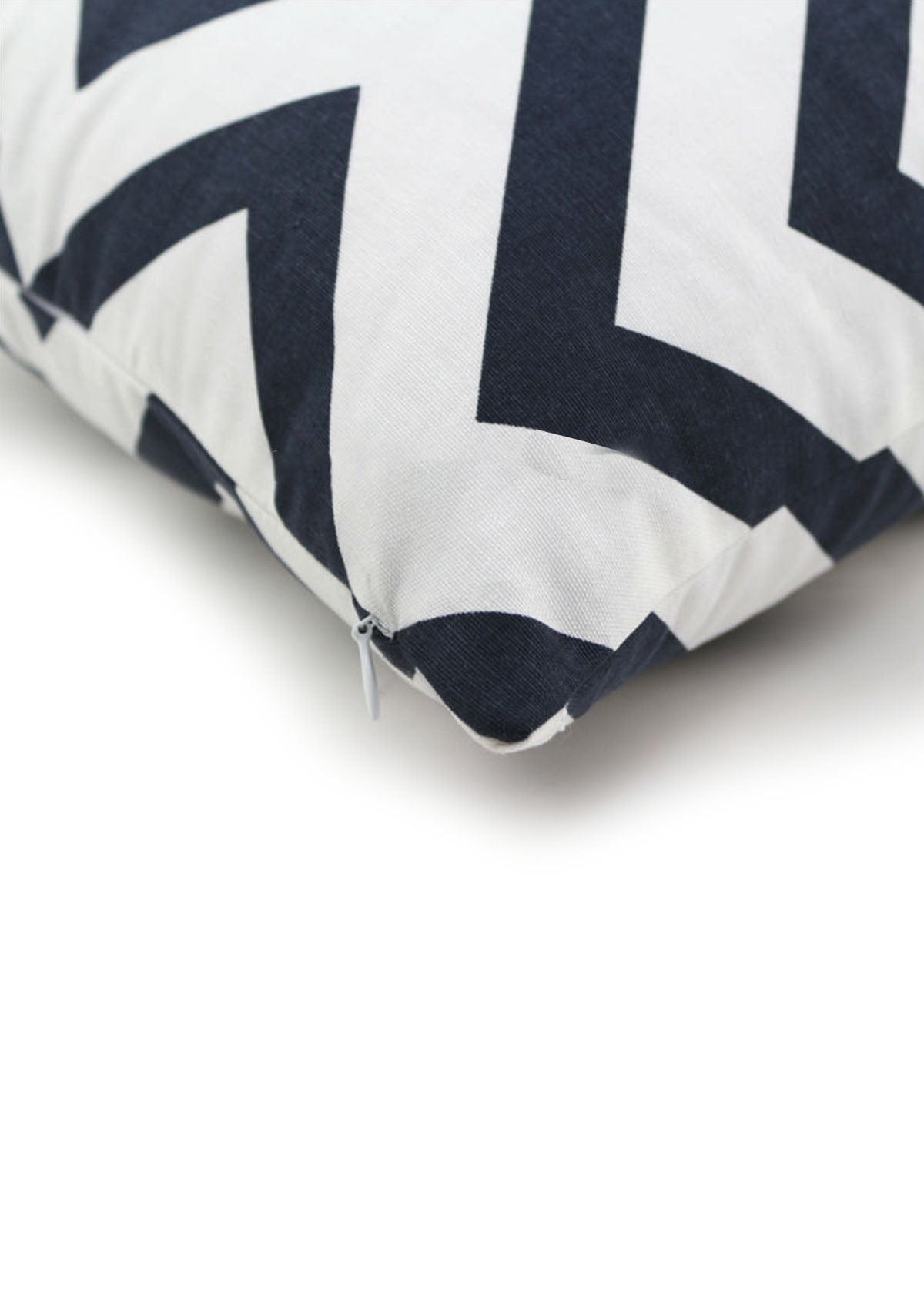 Navy Stripe Cushion Covers | CoverMyCushion