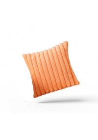 Thumbnail for Orange Faux Fur Cushion Cover | CovermyCushion 45x45cm / Orange / No thanks - cover only