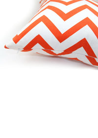 Thumbnail for Orange Stripe Beach Cushion Cover | CoverMyCushion