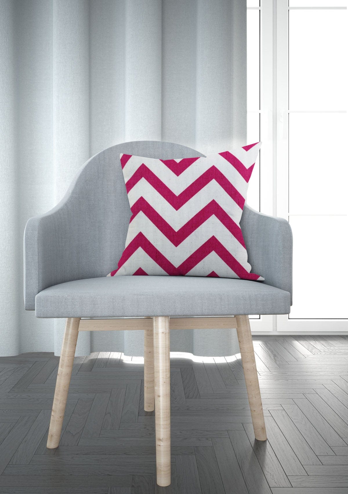 Pink Striped Cushion Covers | CoverMyCushion