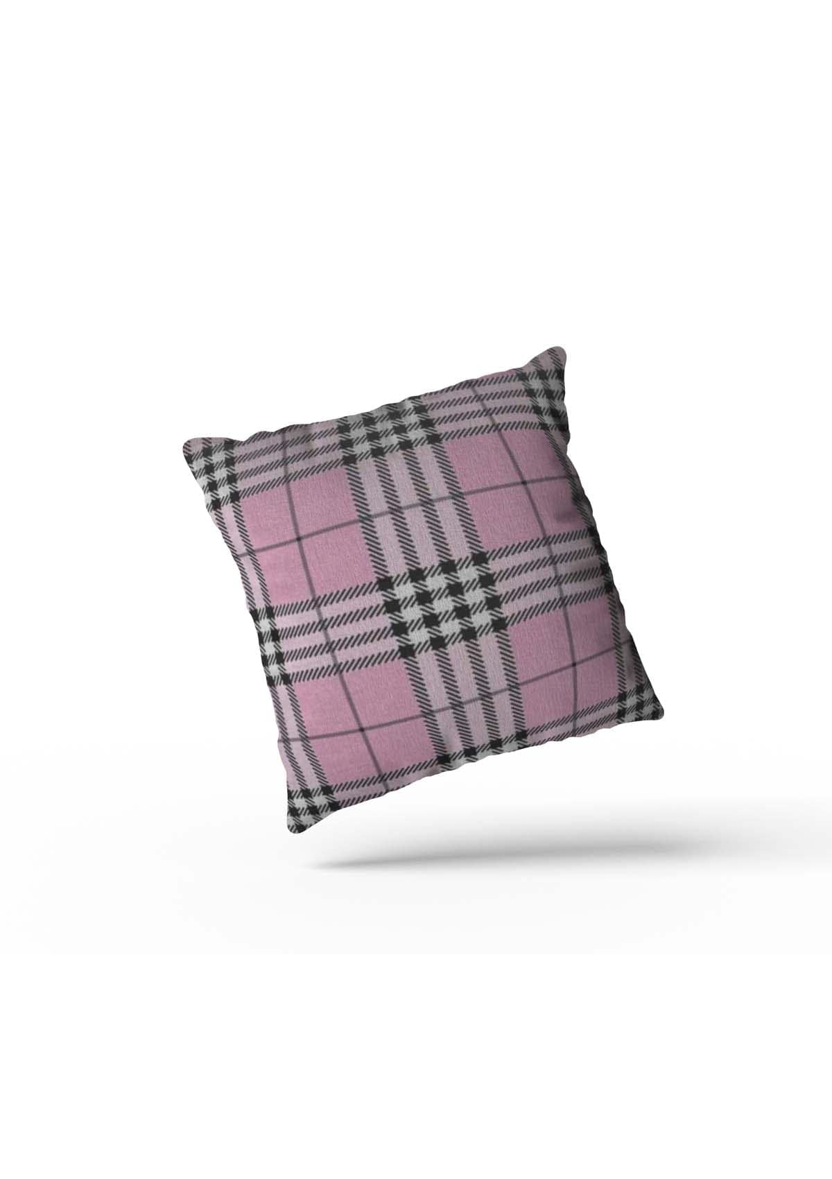 Pink Tartan Cushion Covers | CoverMyCushion