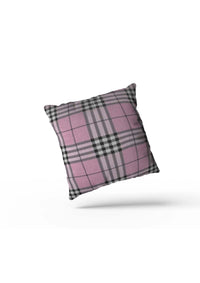 Thumbnail for Pink Tartan Cushion Covers | CoverMyCushion