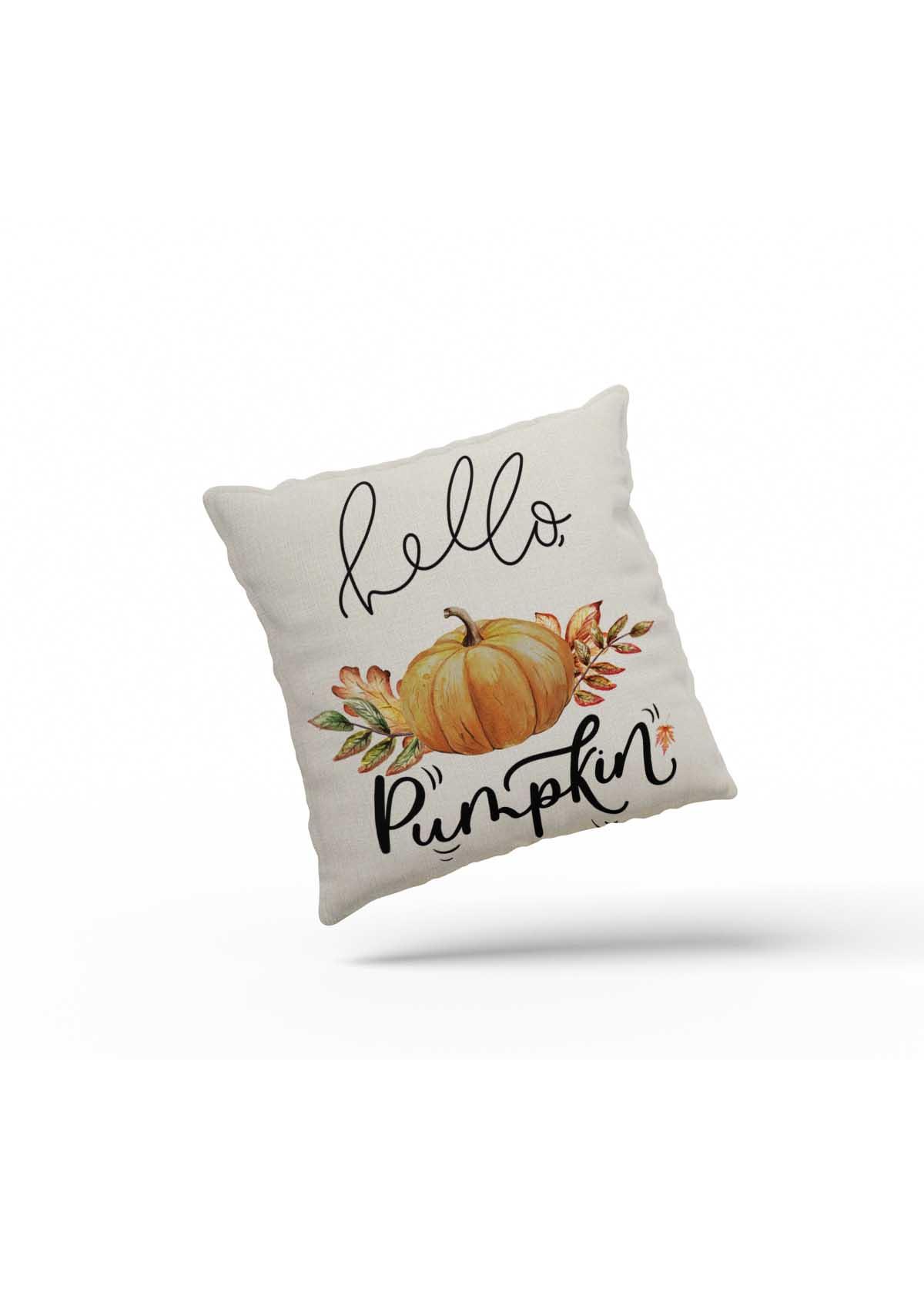 Pumpkin "Fall Inspired" Cushion Cover