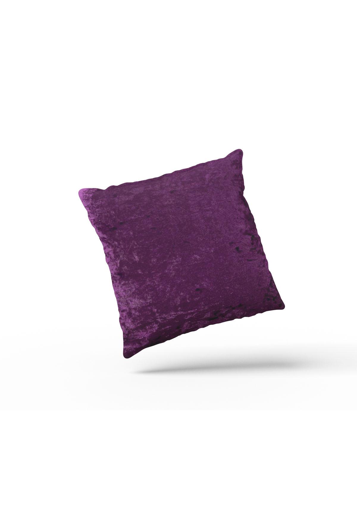 Purple Crushed Velvet Cushion Covers | CovermyCushion