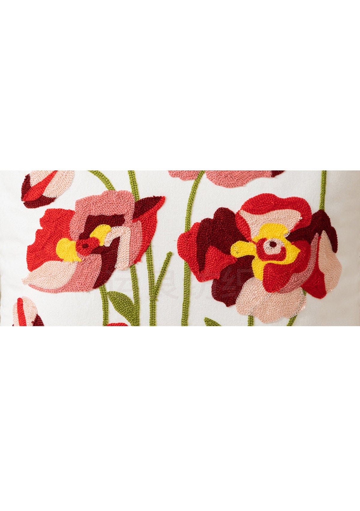 Red Floral Cushion Covers | CovermyCushion