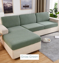 Thumbnail for Stretch Couch Cushion Covers | CoverMyCushion Grass green / Normal Size (S)-1pc