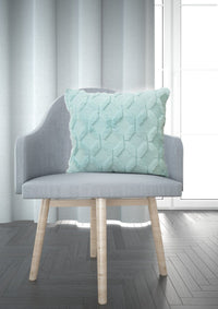 Thumbnail for Teal Elegance Fluffy Cushion Covers | CovermyCushion 30x50cm / Teal / No thanks - cover only