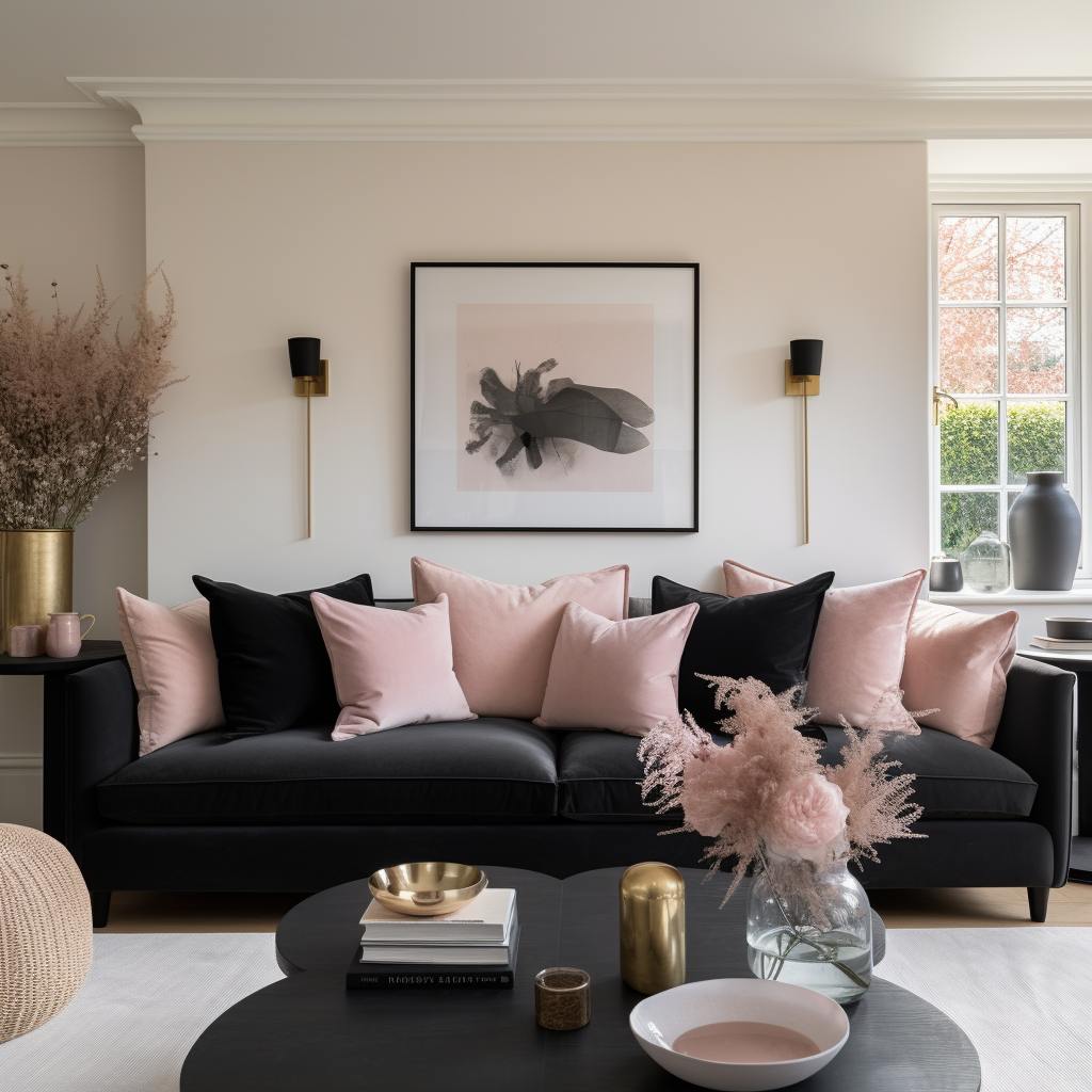 Cushion Ideas for Black Sofas CoverMyCushion