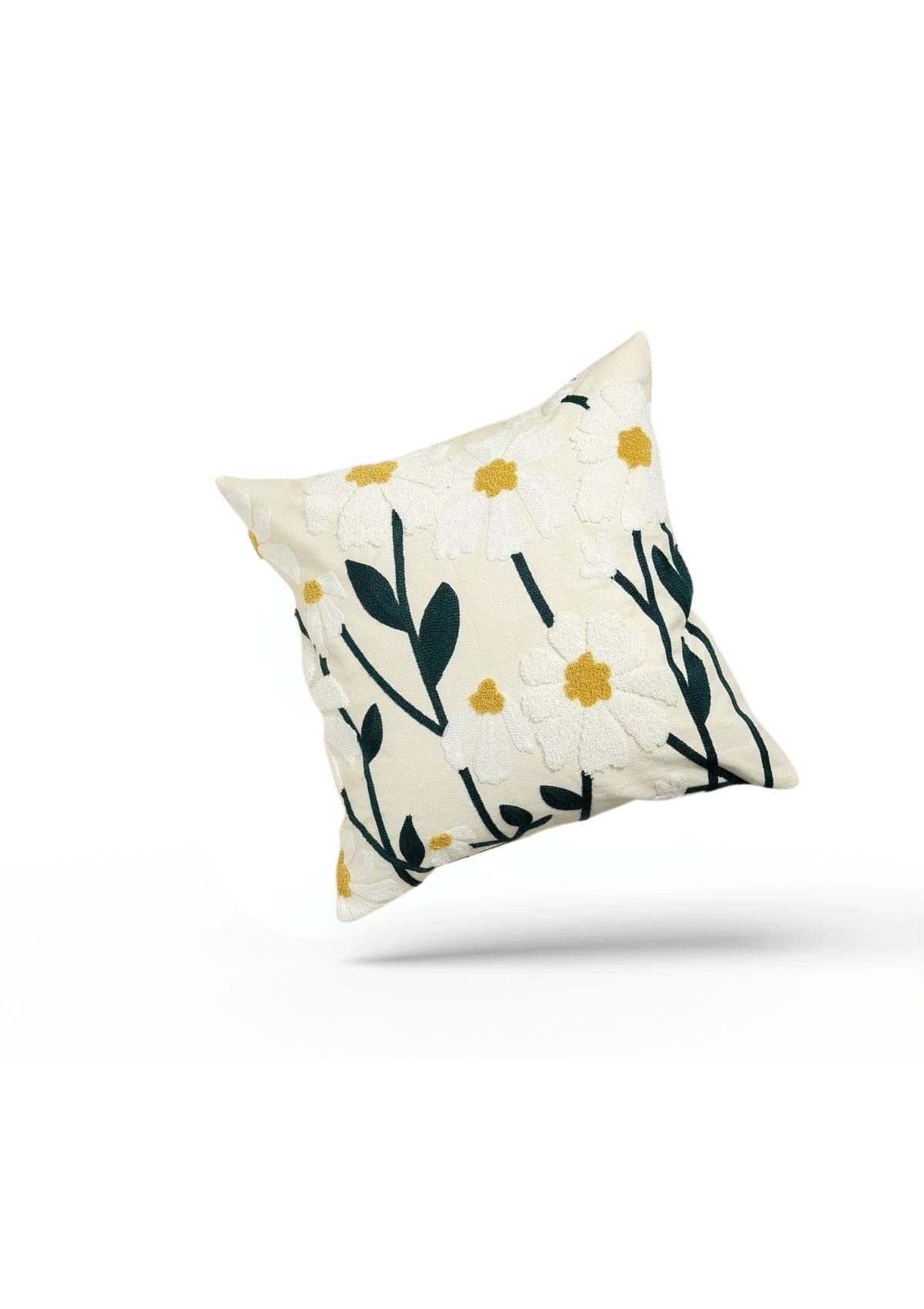 Towelling Flower Cushion Covers | CoverMyCushion