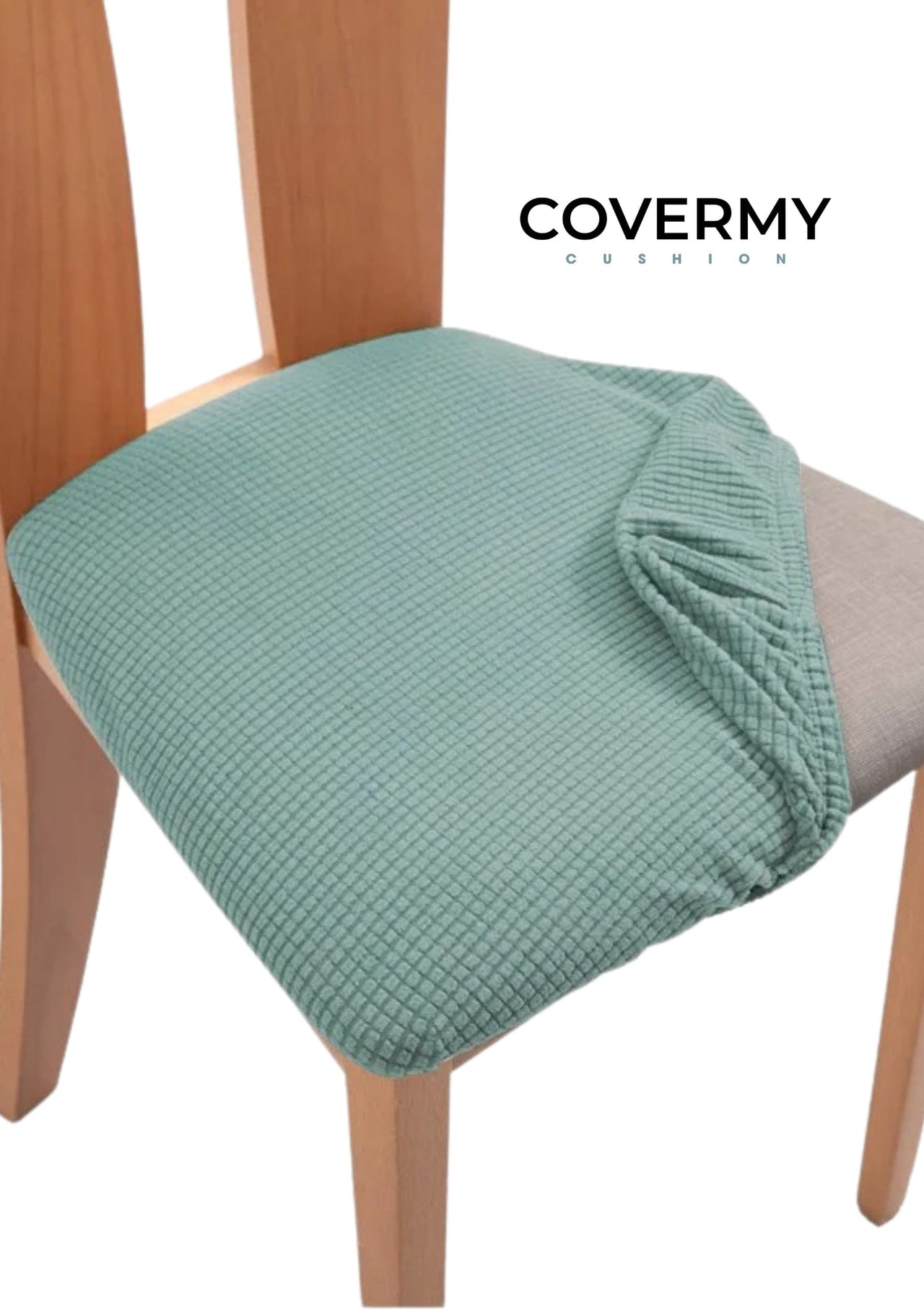 Turquoise Chair Cushion Cover | CoverMyCushion Turquoise