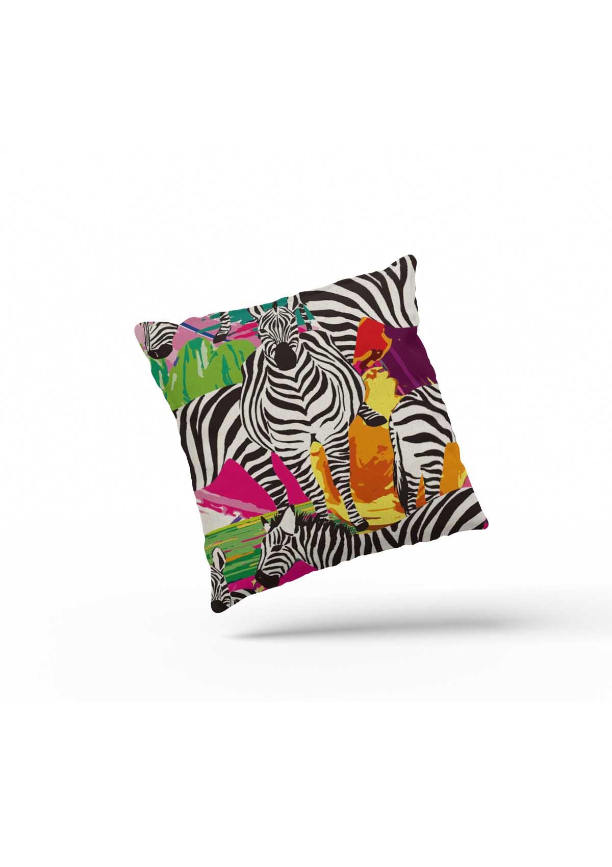 Zebra "ZebraPrintique" Print Cushion Covers