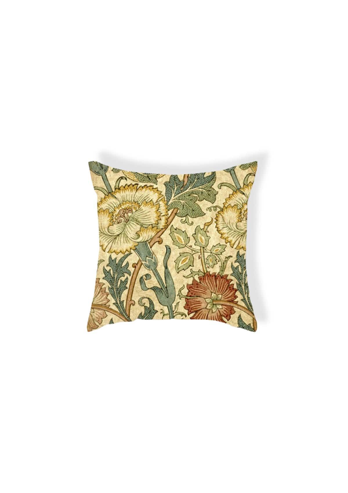 Yellow Floral Cushion Covers