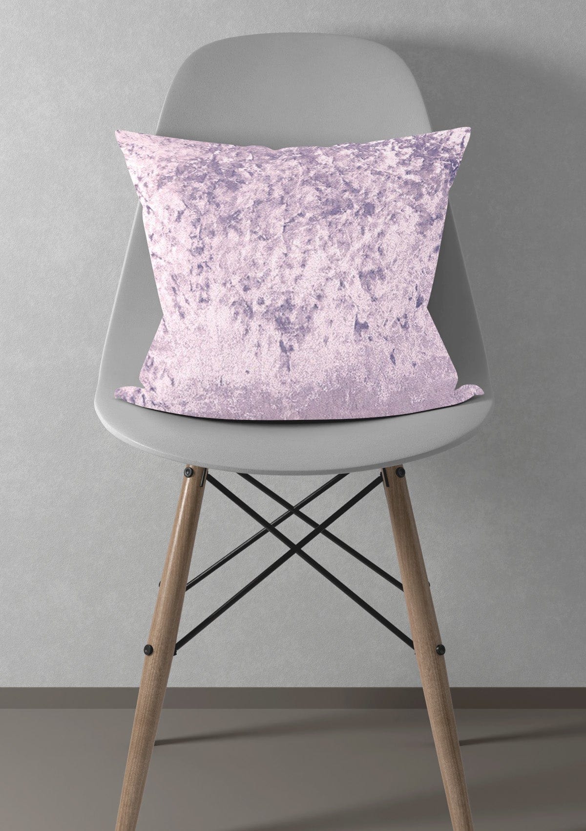 Blush Pink Crushed Velvet Cushion Covers | CovermyCushion 45x45cm / Pink / No thanks - cover only