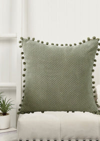 Thumbnail for Corduroy Chair Cushions | CovermyCushion 30x50cm / Olive green / No thanks - cover only