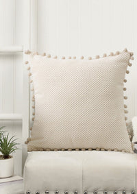 Thumbnail for  Corduroy Cushion Covers UK | CovermyCushion 30x50cm / beige / No thanks - cover only