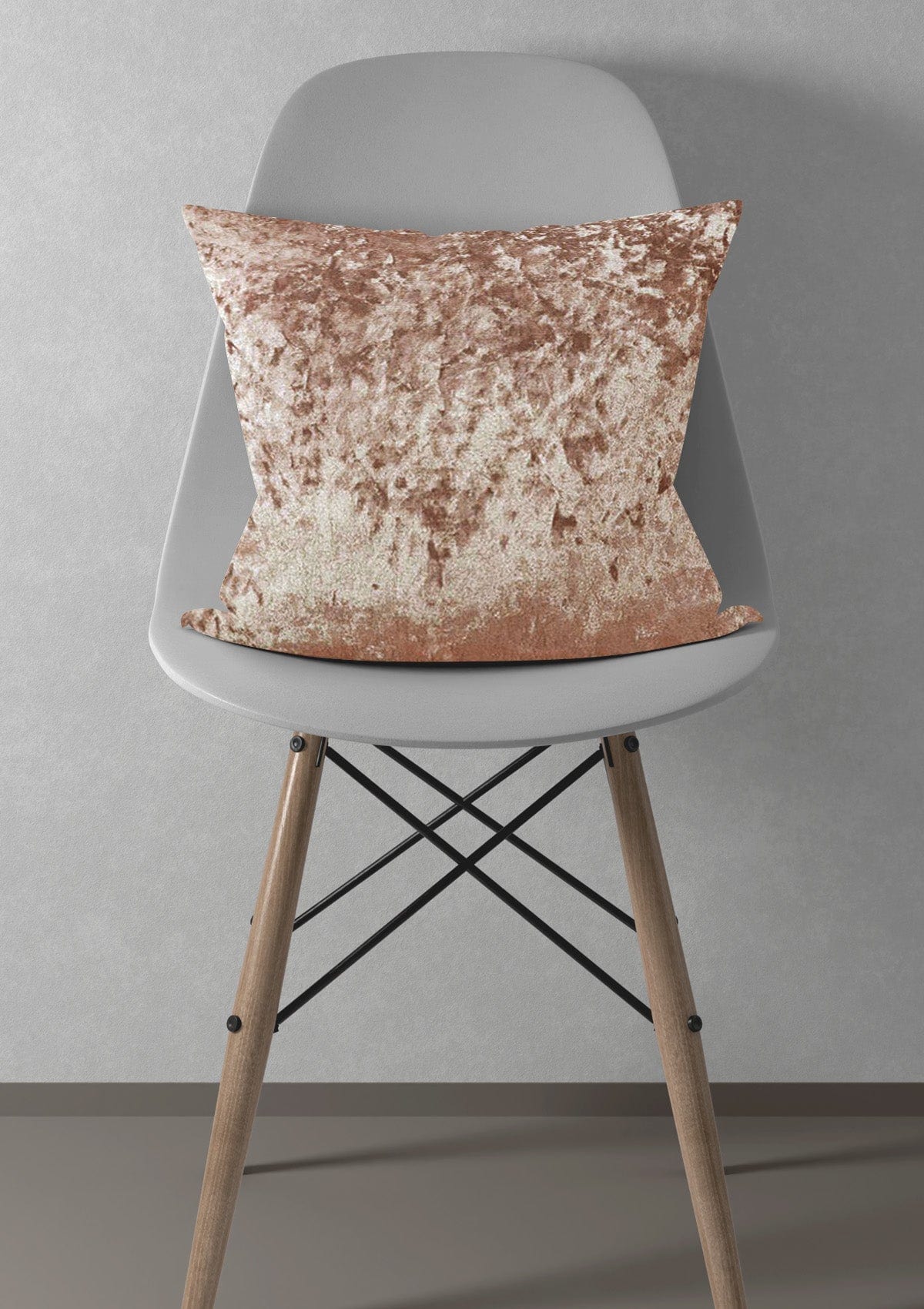 Gold Crushed Velvet Cushion Covers | CovermyCushion 45x45cm / Gold / No thanks - cover only