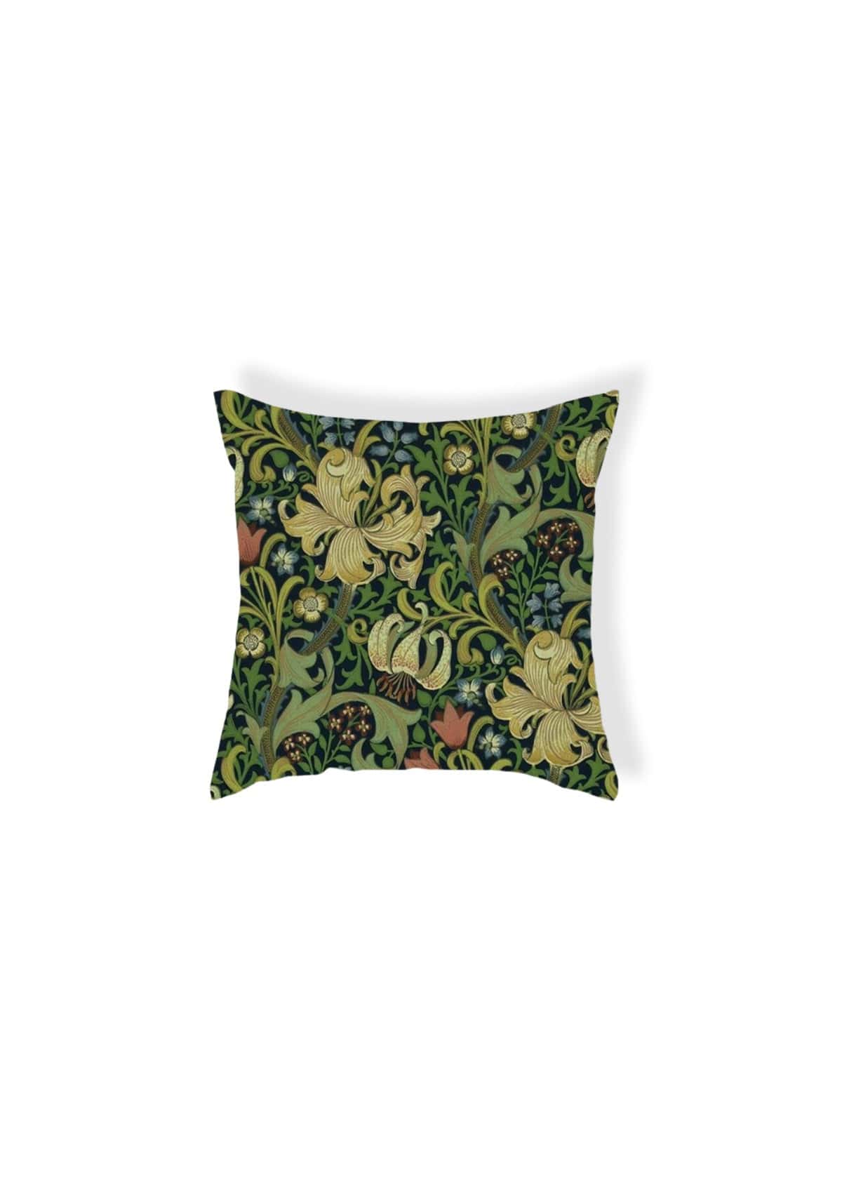 Lime Green Floral Cushion Covers | CovermyCushion