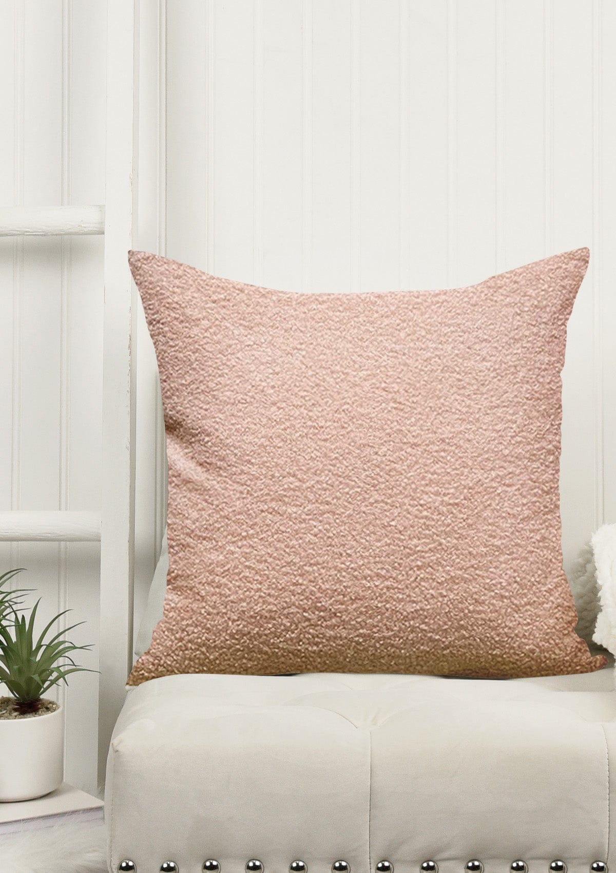 Pink Faux Fur Cushion Cover 30x50cm / Pink / No thanks - cover only