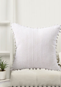 Thumbnail for White Corduroy Cushion Covers | CovermyCushion 30x50cm / white / No thanks - cover only